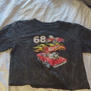 Hot Wheels Graphic Tee - Black and Red